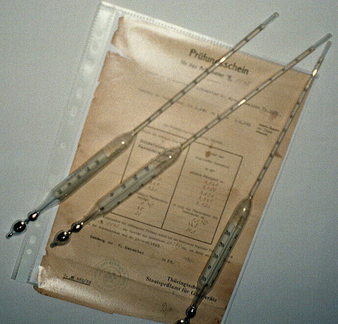 Araometer, Hydrometers